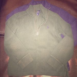 2 polo sweaters